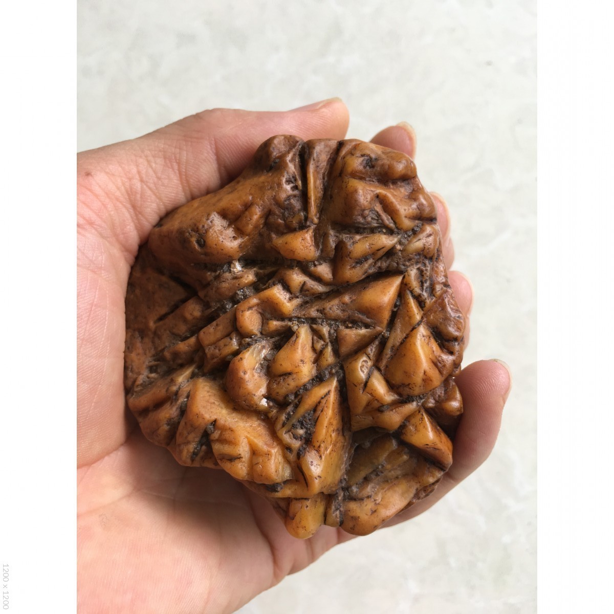 刀砍纹手把件