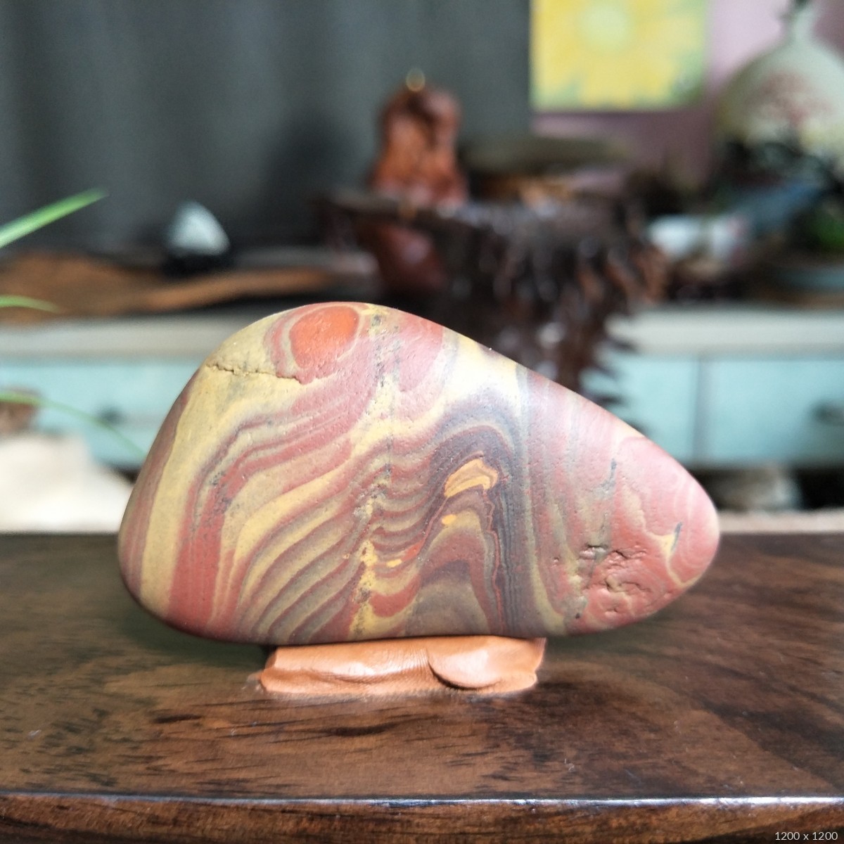 画面石信江彩陶