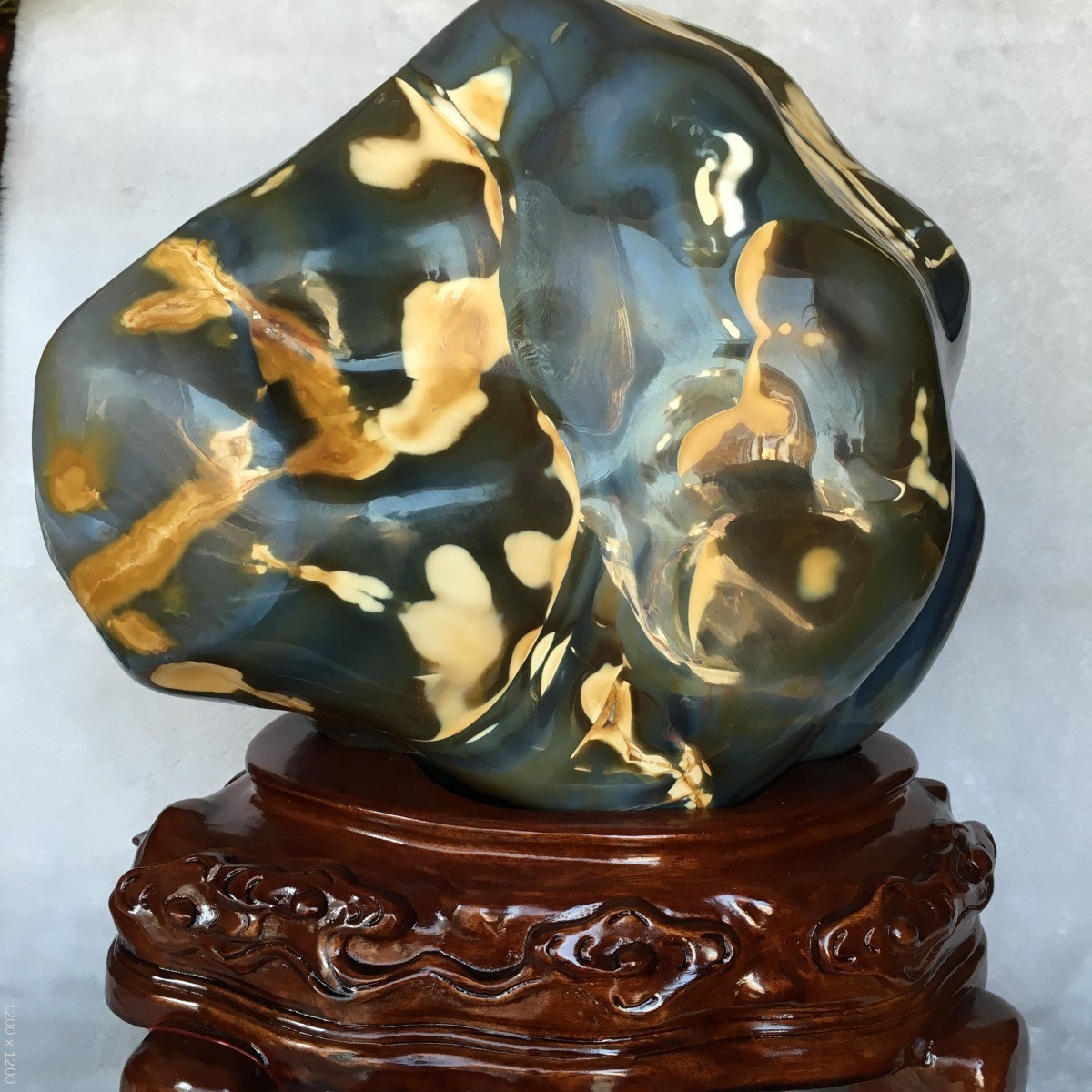 巴西玛瑙原石-卡通人物 - 石馆 - 国石网