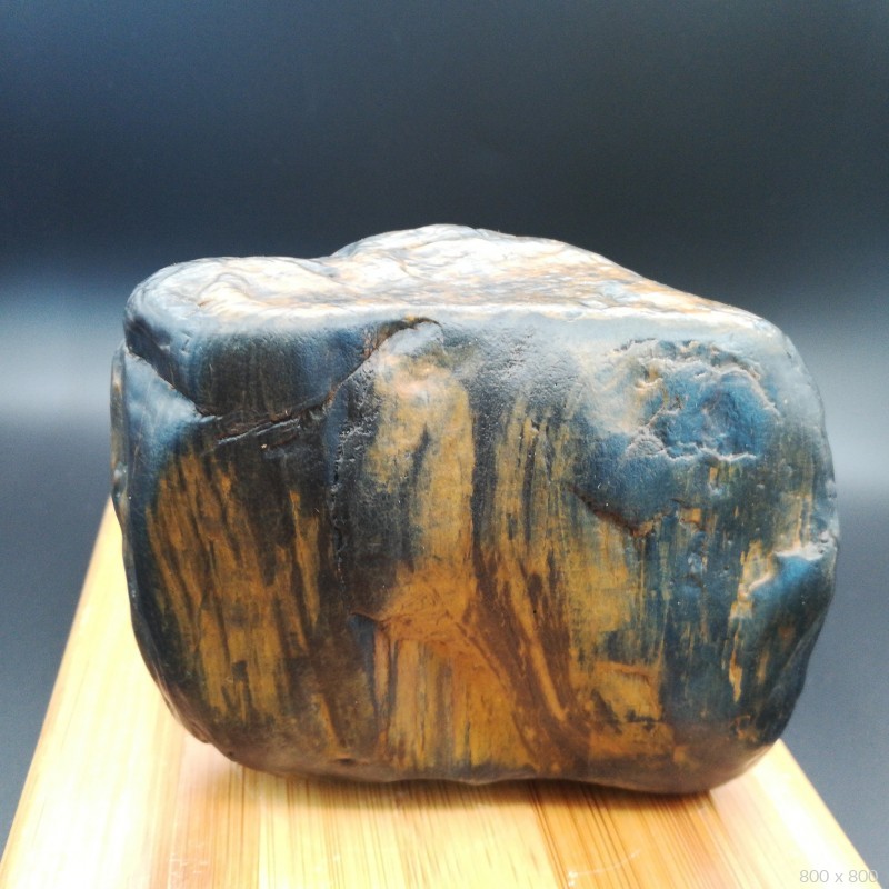 水冲硅化木原石价值图片