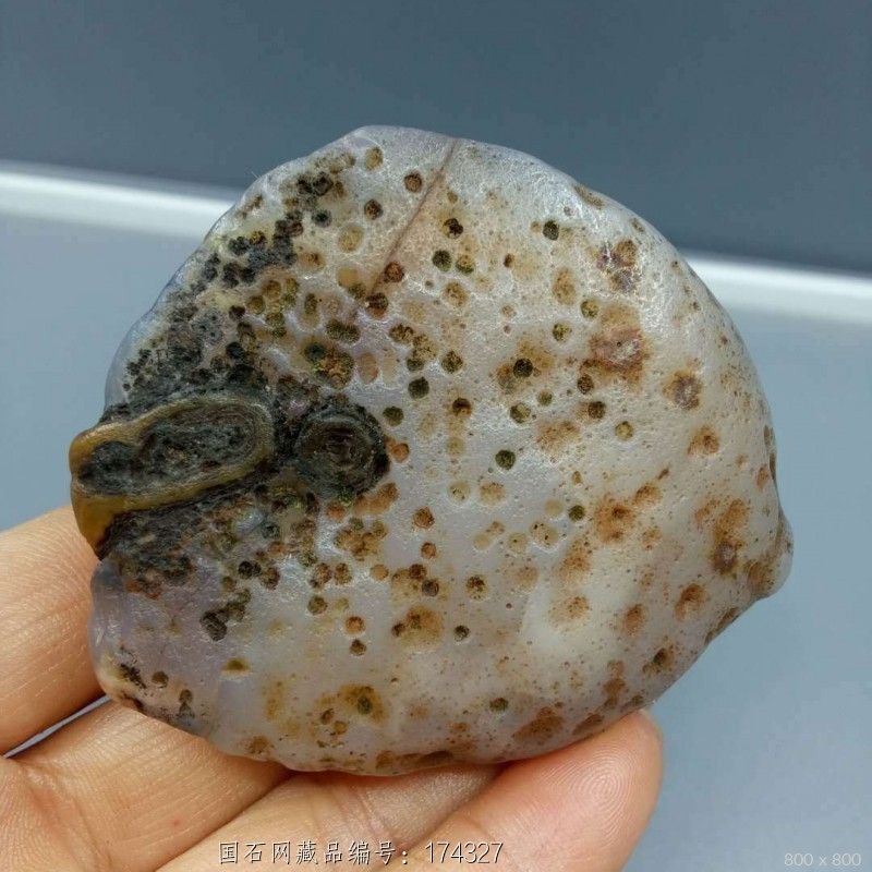 阿拉善戈壁玛瑙眼睛石