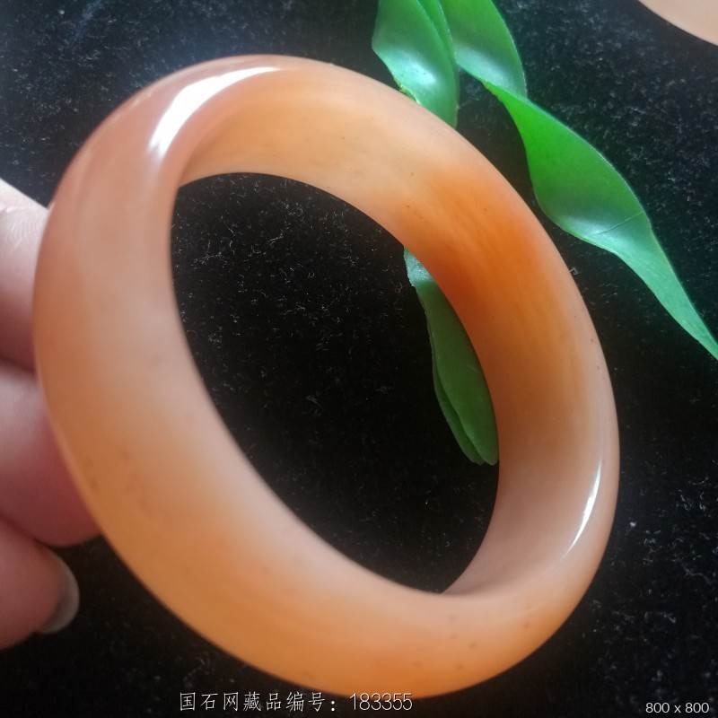 金丝玉杜热红手镯