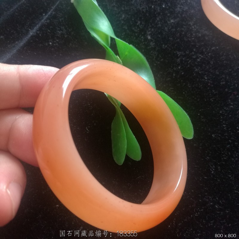 金丝玉杜热红手镯