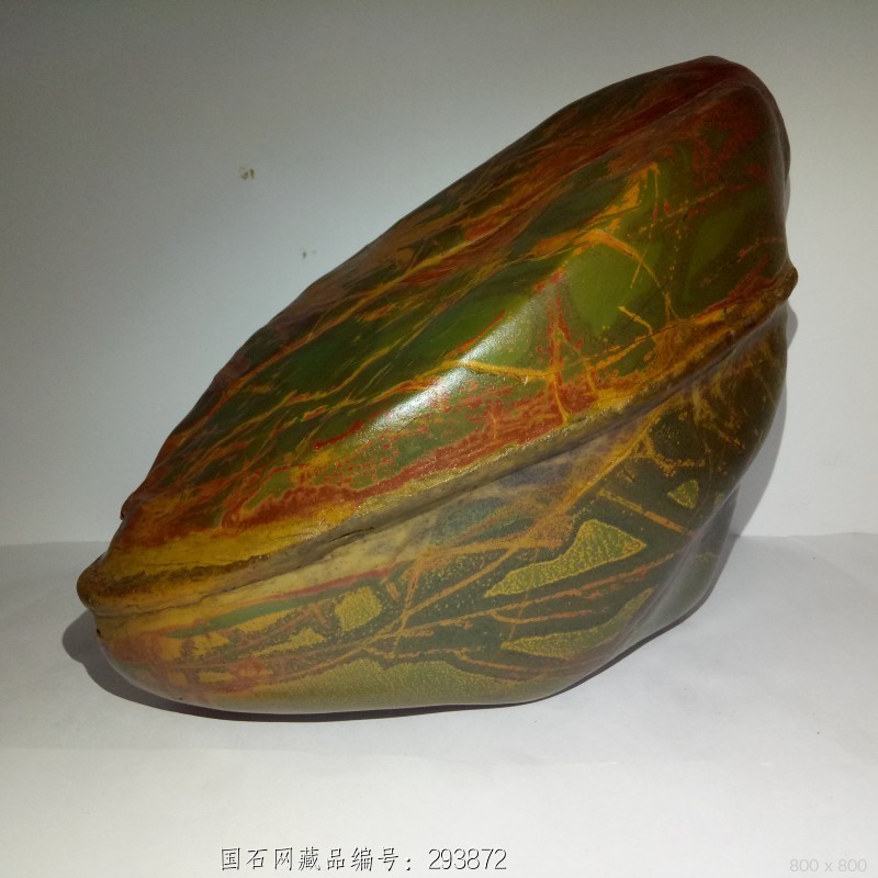 天然赣南彩陶石精品画面象型石