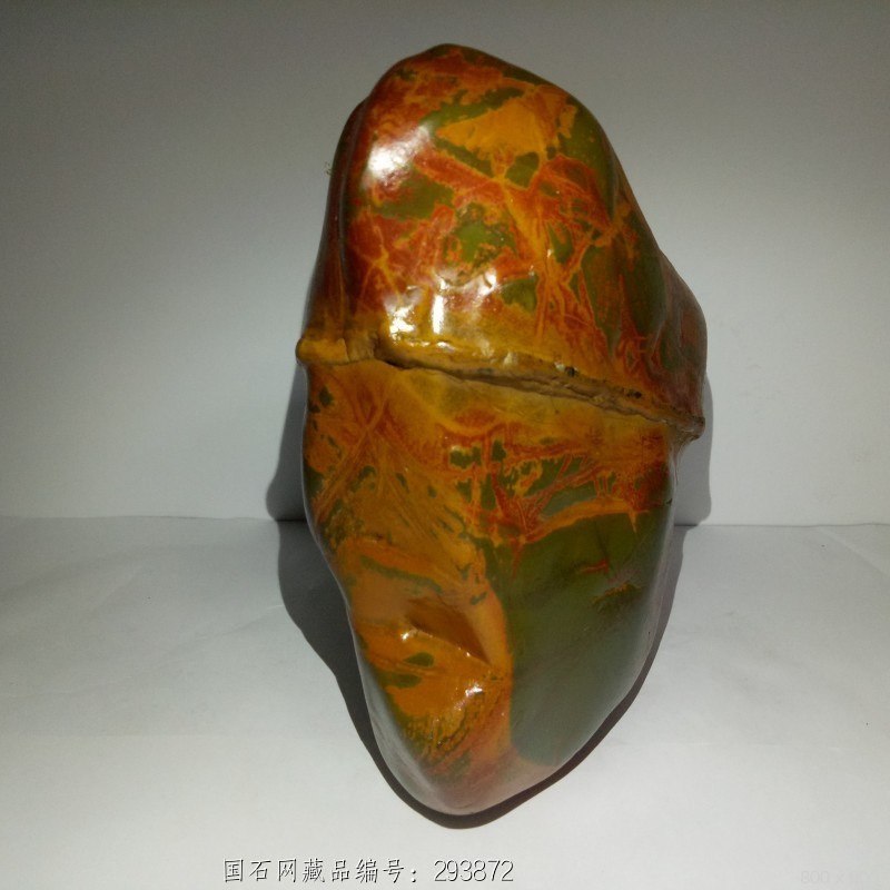 天然赣南彩陶石精品画面象型石