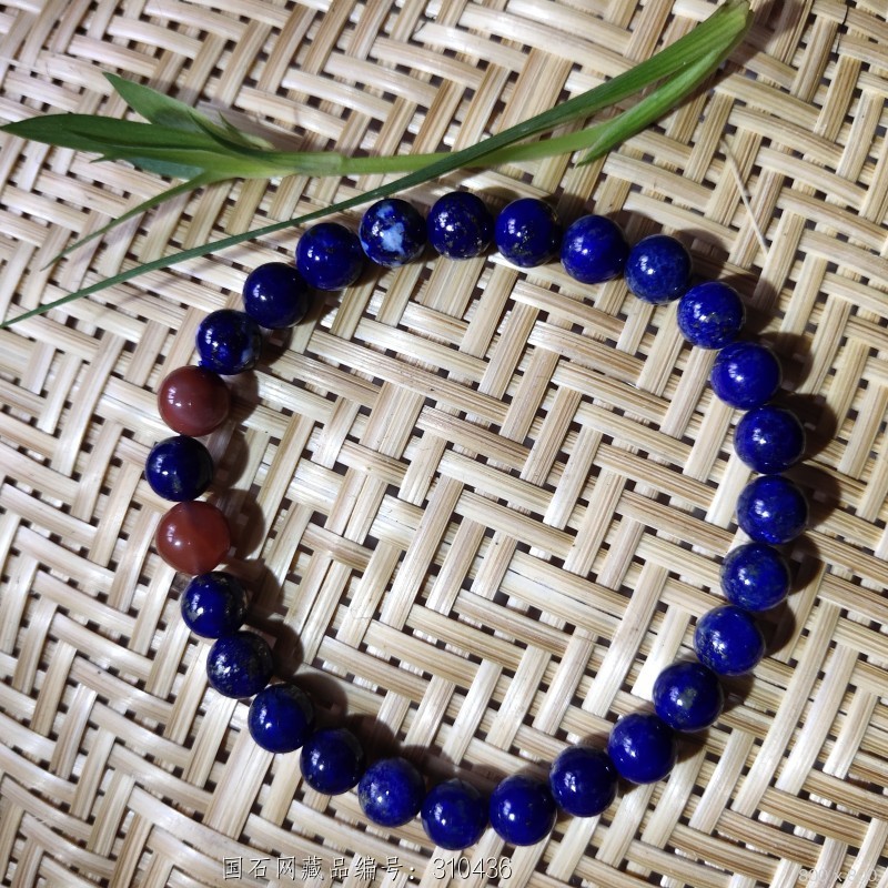 南红配千金石手串