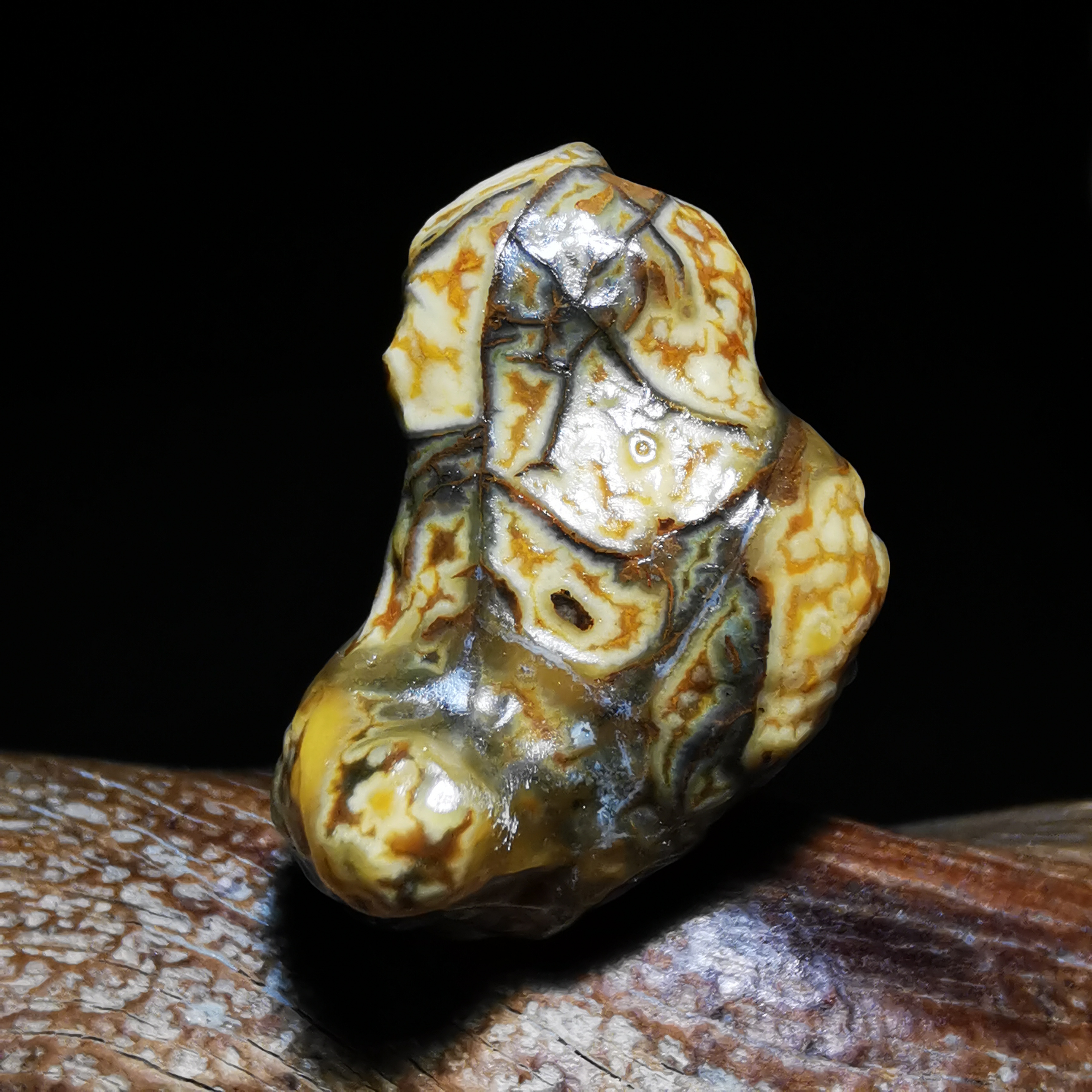 天然彩色拉长石原石 原矿物彩月光石3-8厘米饰品摆件雕刻料-阿里巴巴