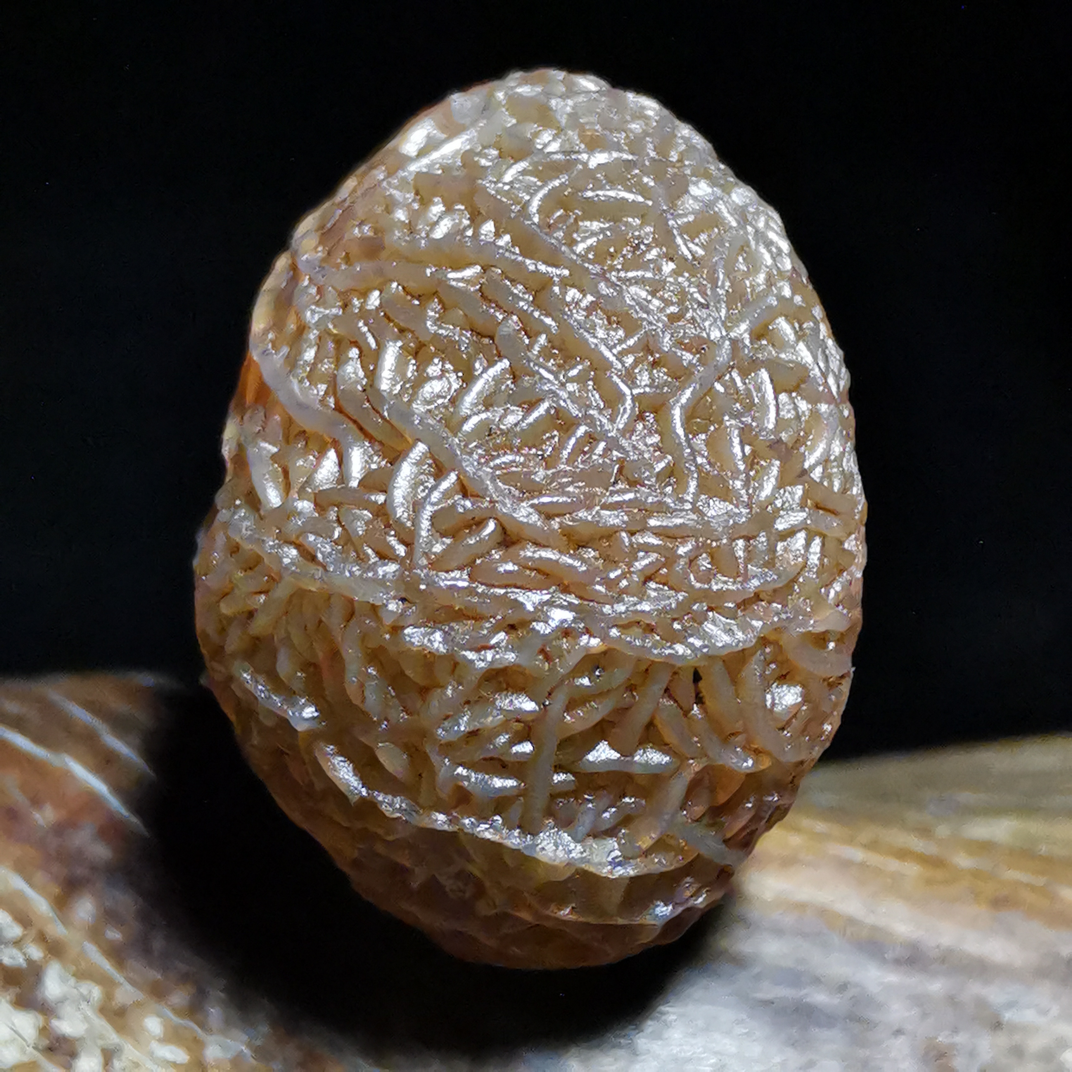 筋脉石四联发一石一价吊坠珠子经脉戈壁玛瑙原石奇石阿拉善象形画面