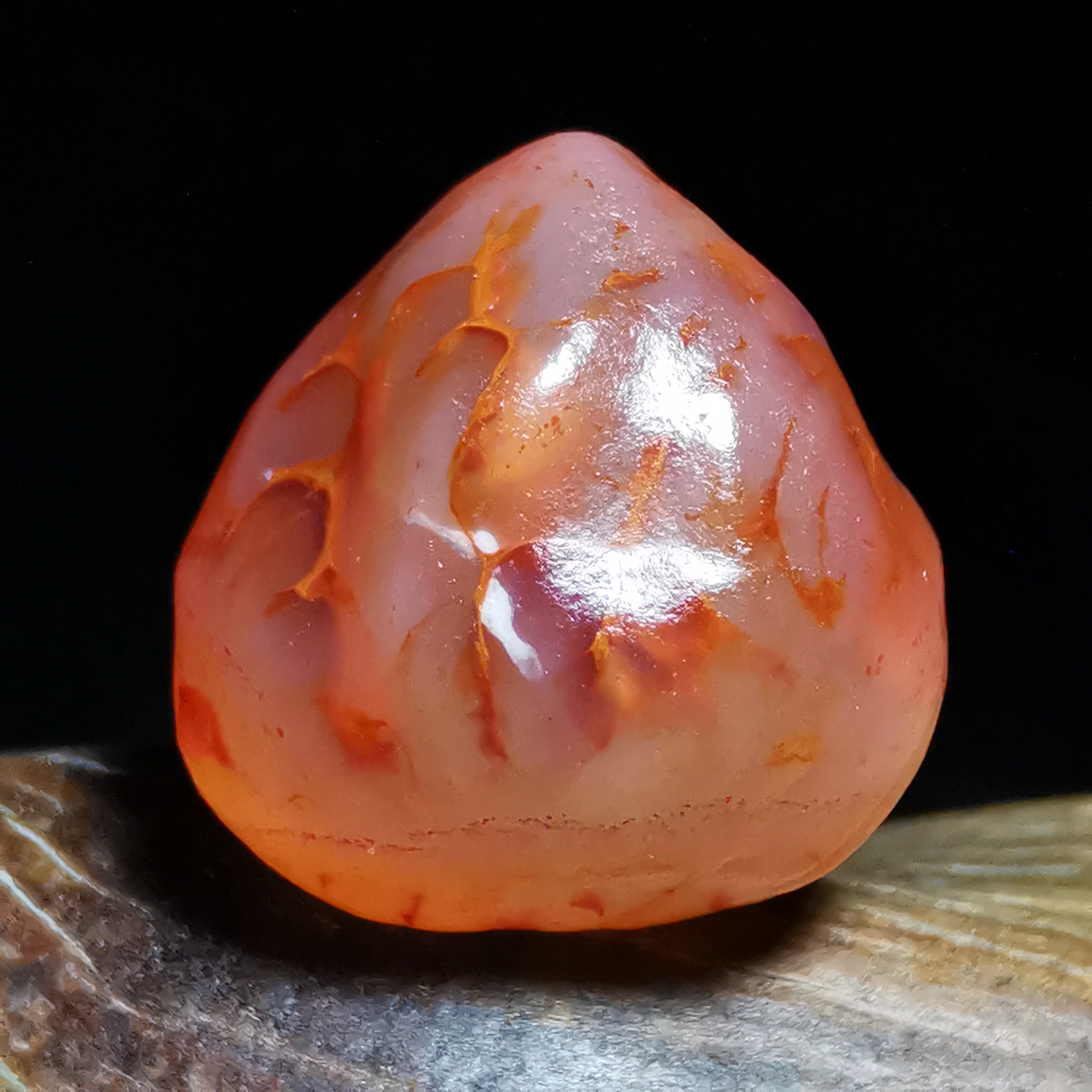 筋脉石四联发一石一价吊坠珠子经脉戈壁玛瑙原石奇石阿拉善象形画面