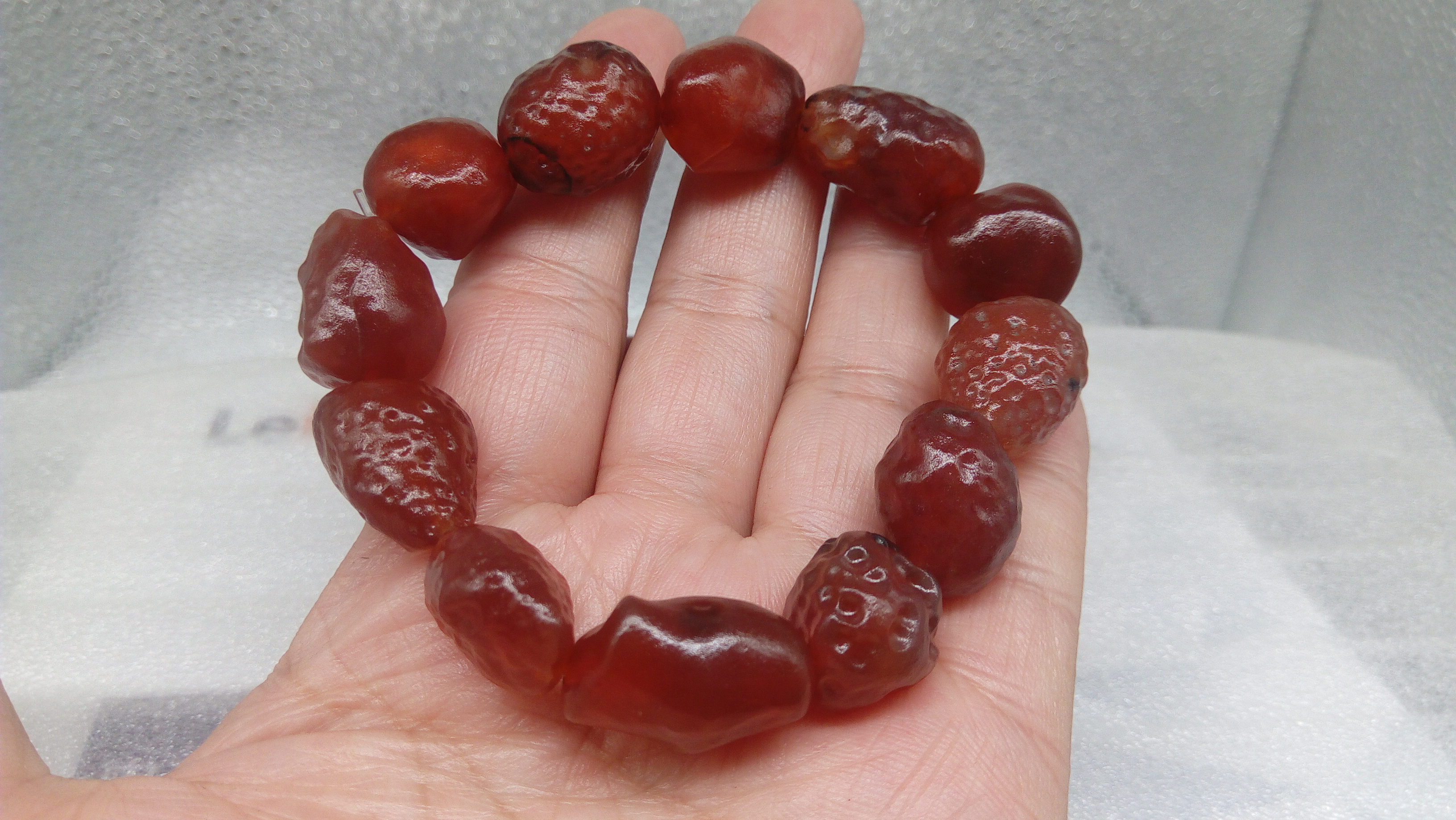 玛瑙原石手串(1)