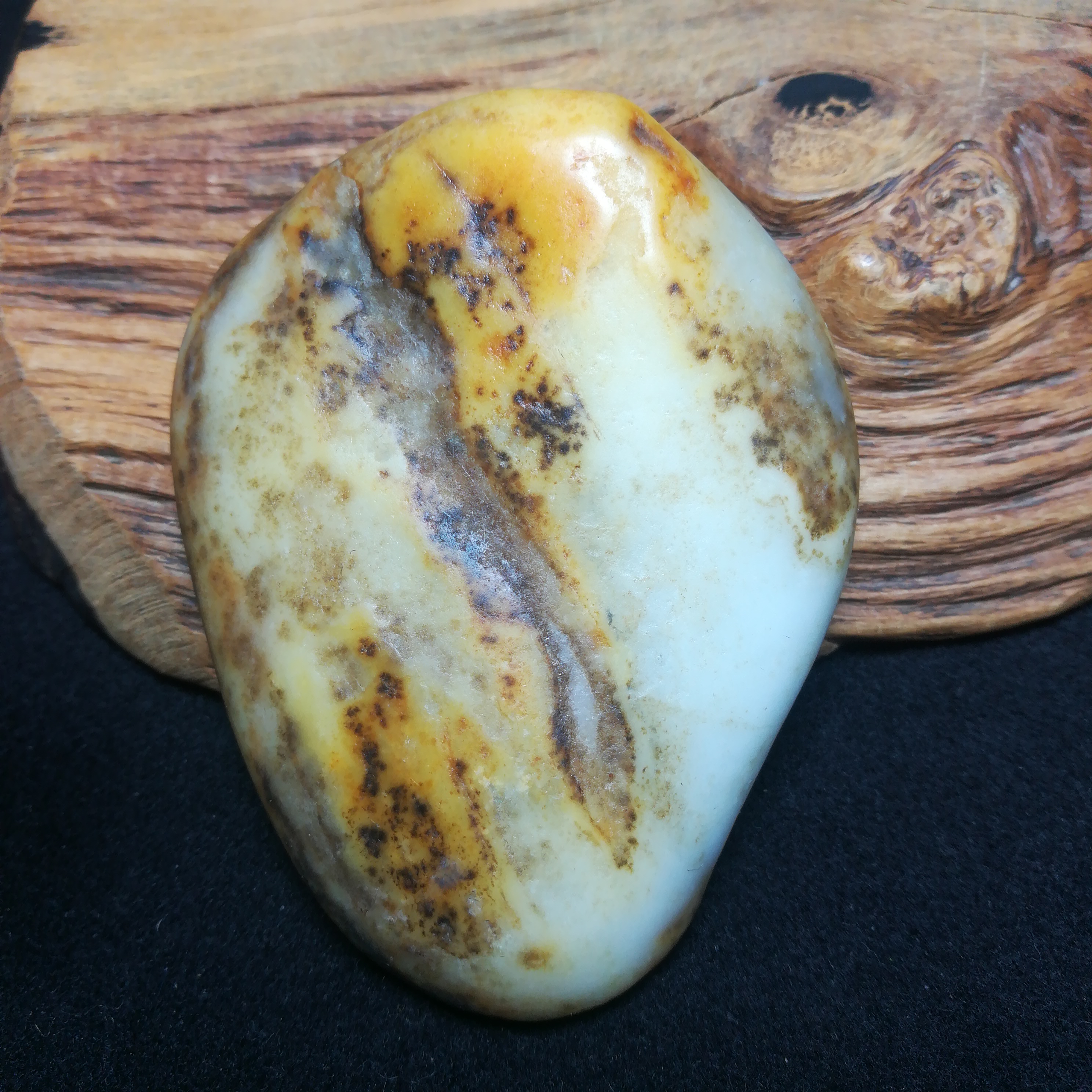 015把件唐河彩玉手把件手玩石