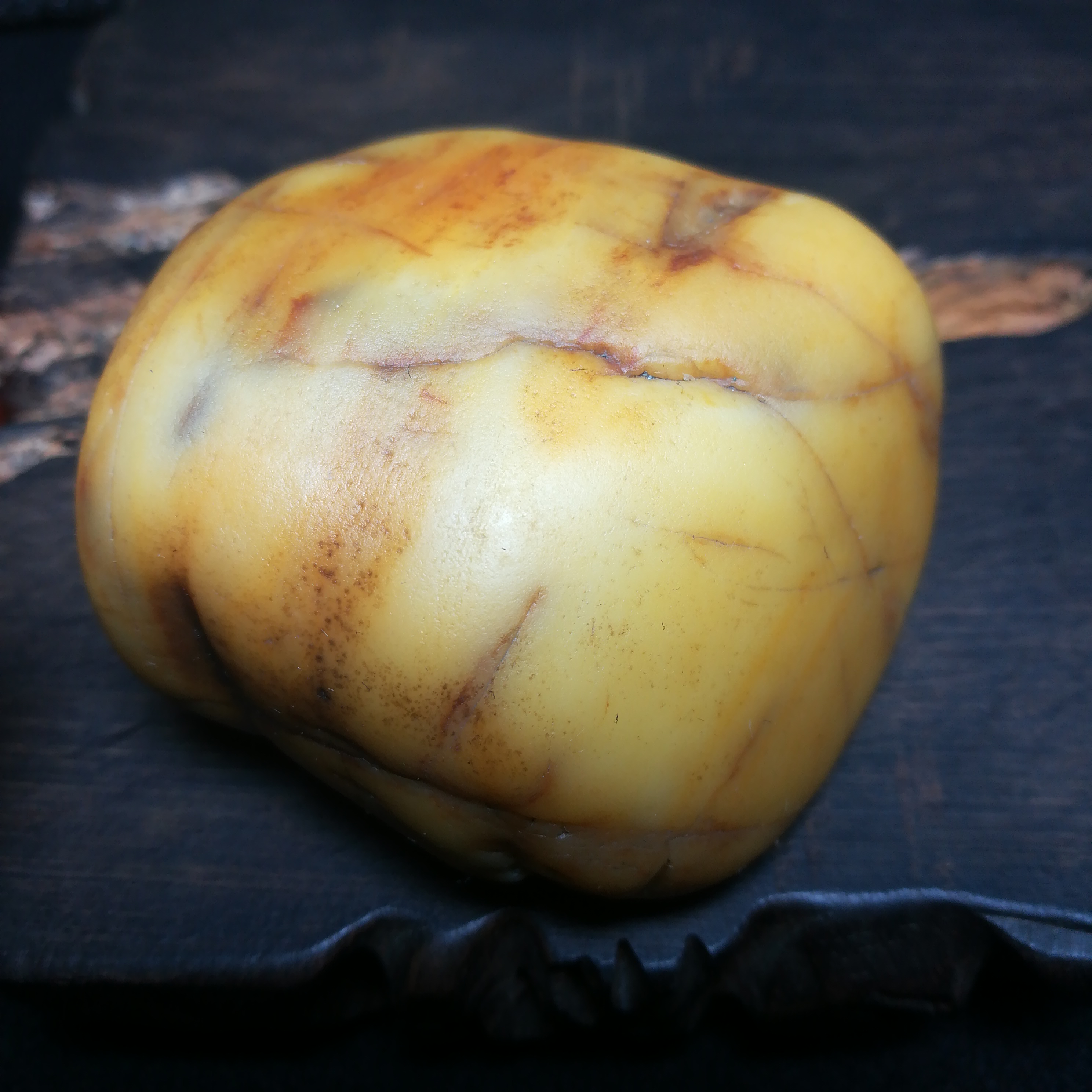 018《把件》唐河彩玉手把件手玩石