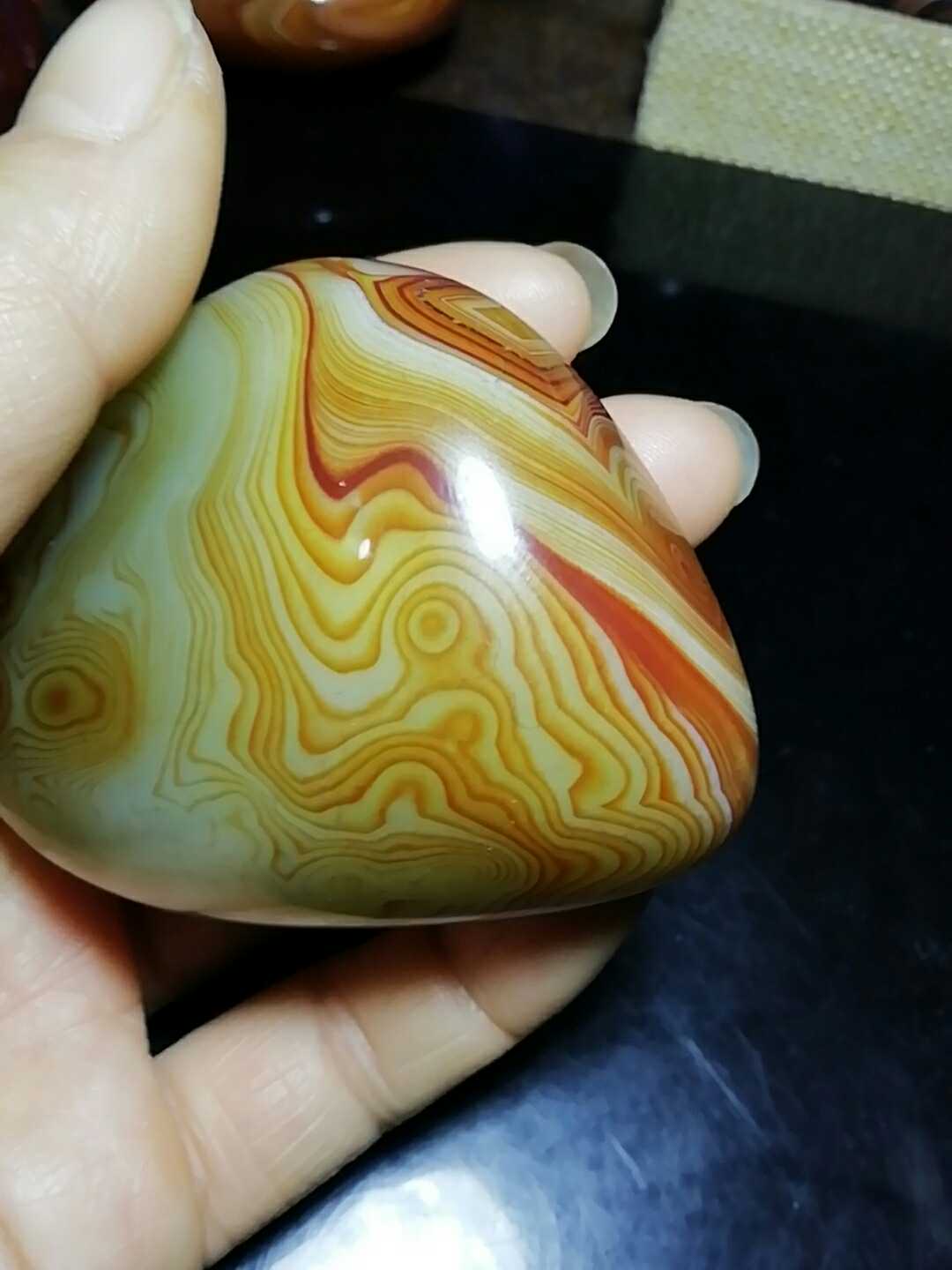 脸谱人物玛瑙石