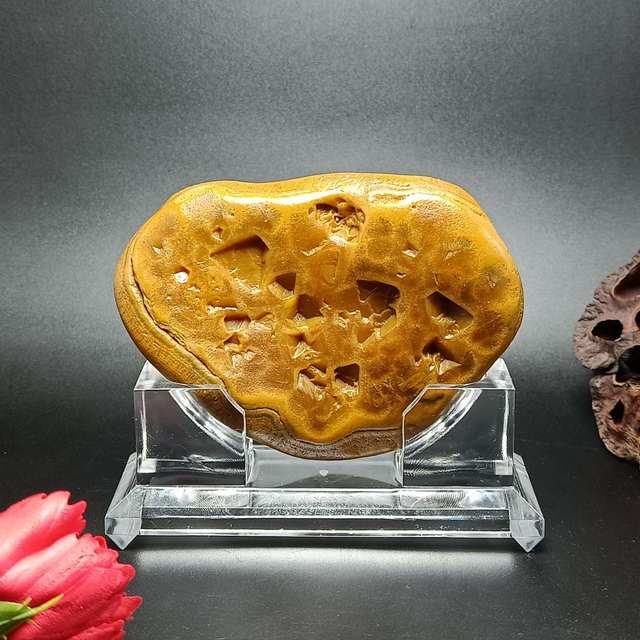 【金印小玩】赣江黄蜡石 - 石馆 - 国石网