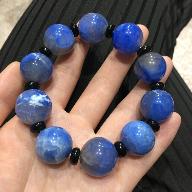 蓝玉髓手链处理仅此一条