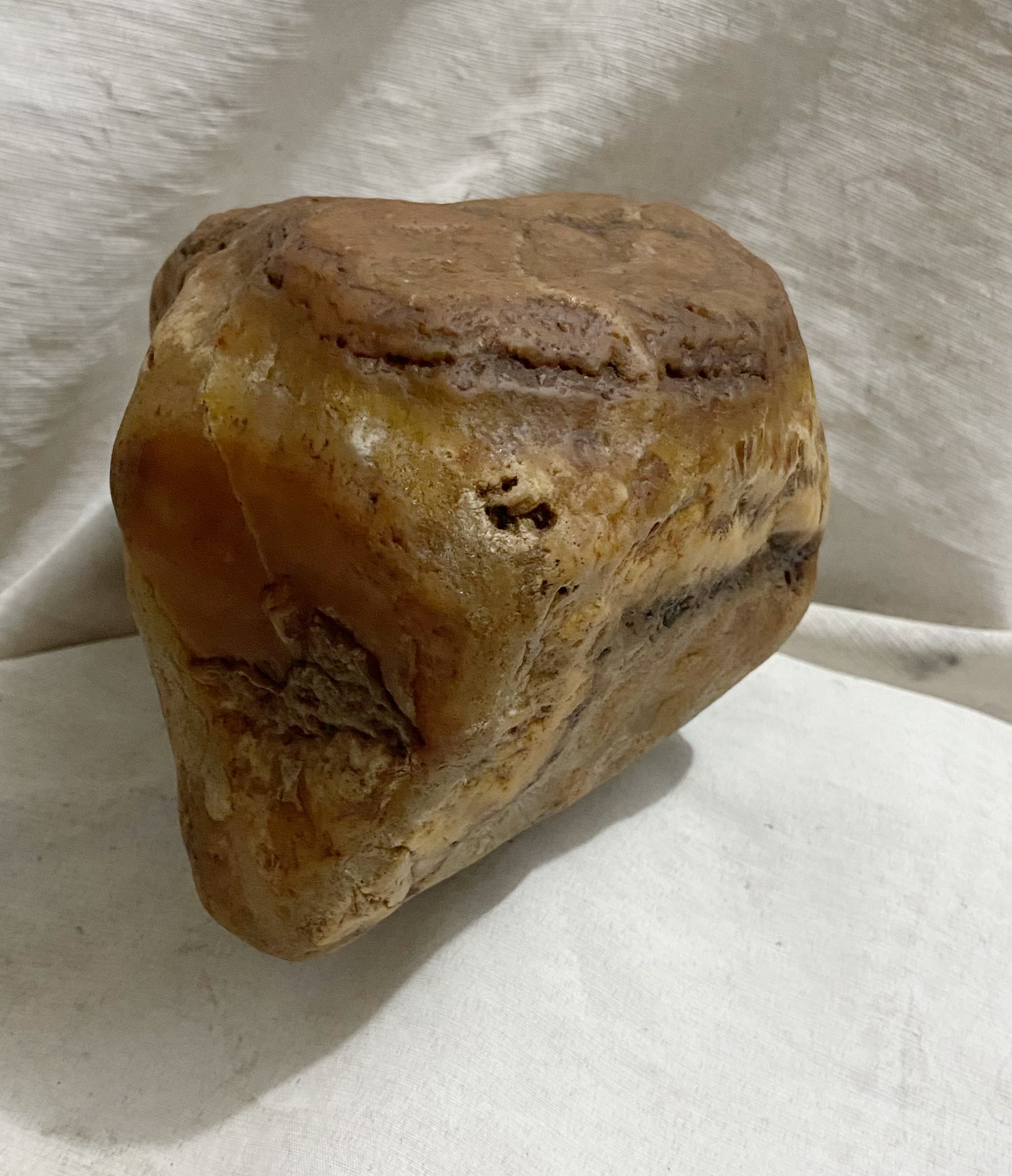 黄蜡石肉形石219号 石馆 国石网