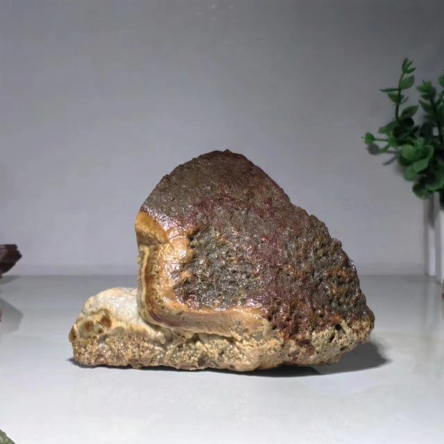 玛瑙水晶共生石